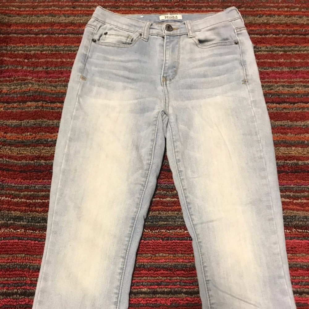 Light wash jeans